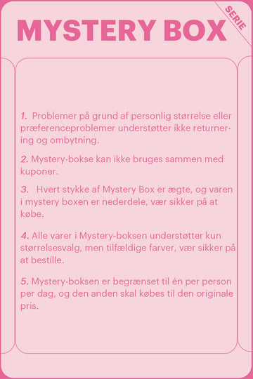 ZAPAKA MYSTERY BOX med 2-delige nederdele